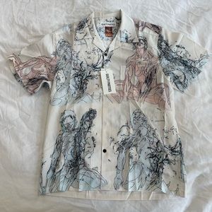 Wacko Maria Ghost in a shell shirt medium